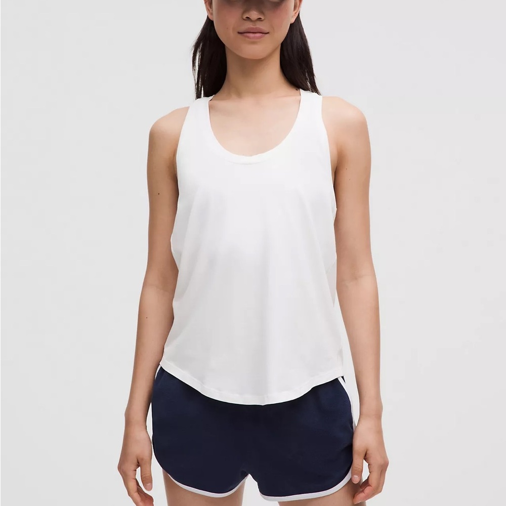 Lululemon White Love Tank Top